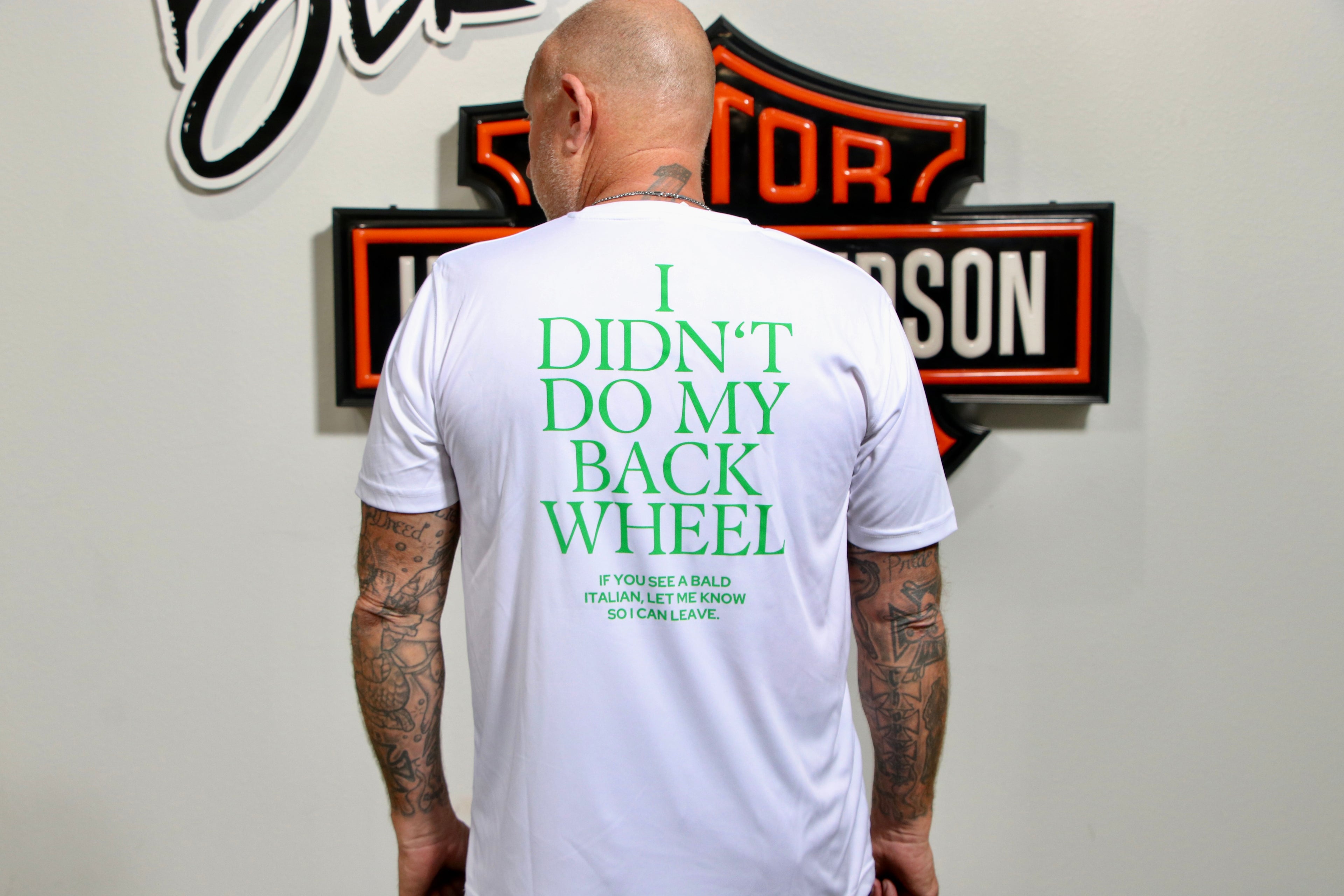 I Didn't Do My Back Wheel